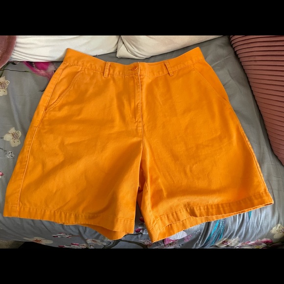 Ralph Lauren orange shorts size 10 - Picture 1 of 6